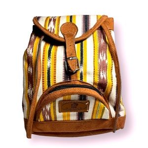 Guatemalan small backpack handmade